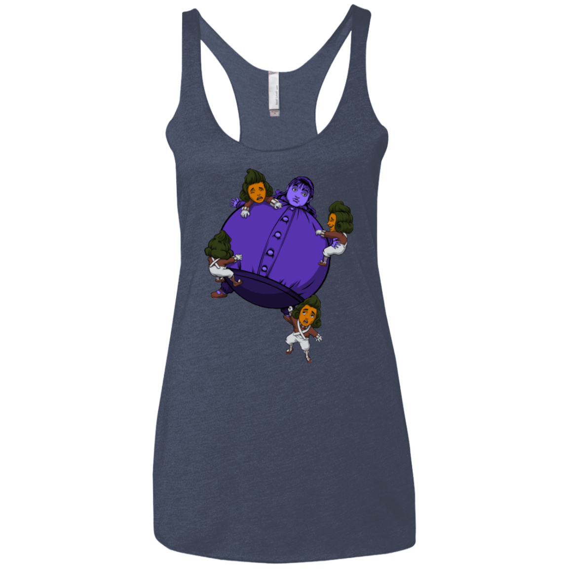 T-Shirts Vintage Navy / X-Small Blue In the Face Women's Triblend Racerback Tank