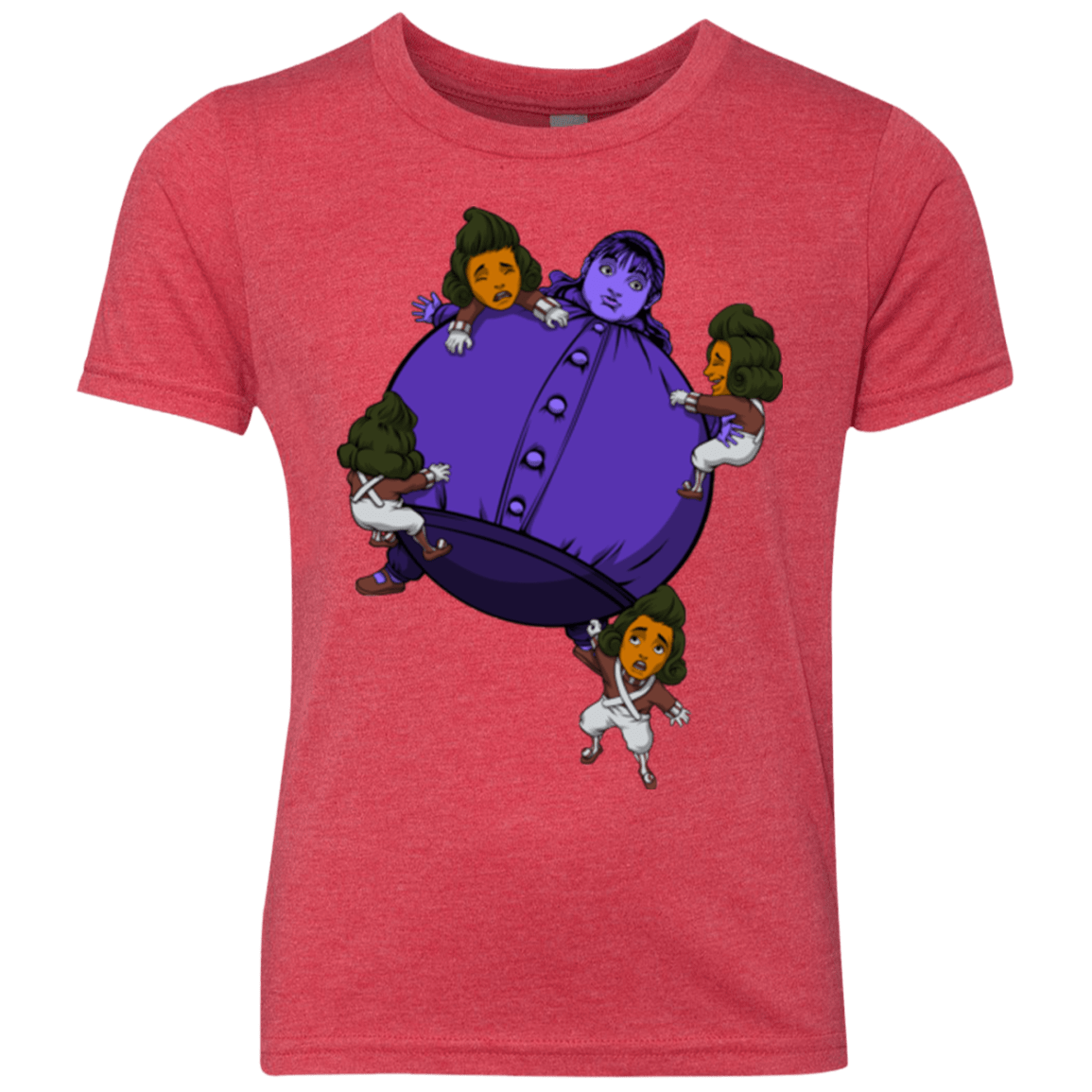 T-Shirts Vintage Red / YXS Blue In the Face Youth Triblend T-Shirt