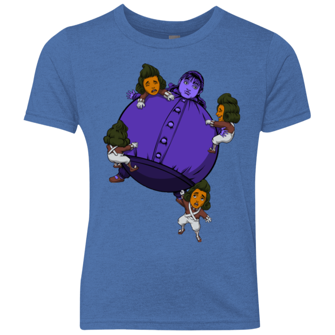 T-Shirts Vintage Royal / YXS Blue In the Face Youth Triblend T-Shirt