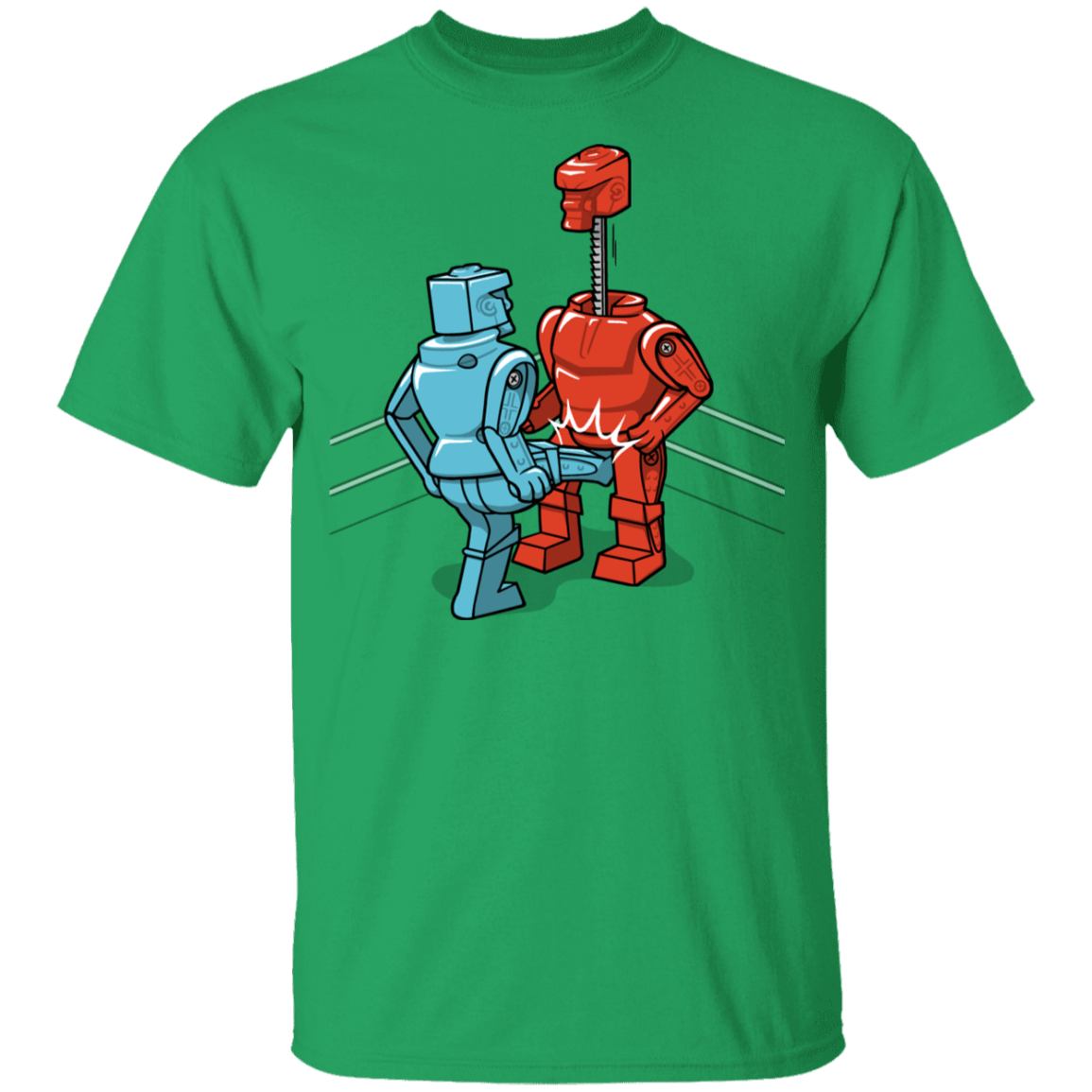 T-Shirts Irish Green / YXS Blue Kick Youth T-Shirt