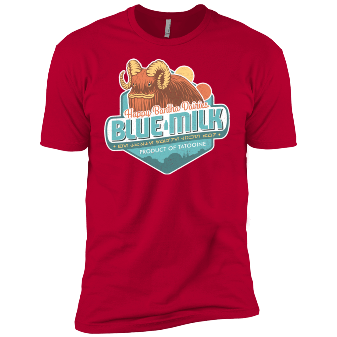 T-Shirts Red / YXS Blue Milk Boys Premium T-Shirt