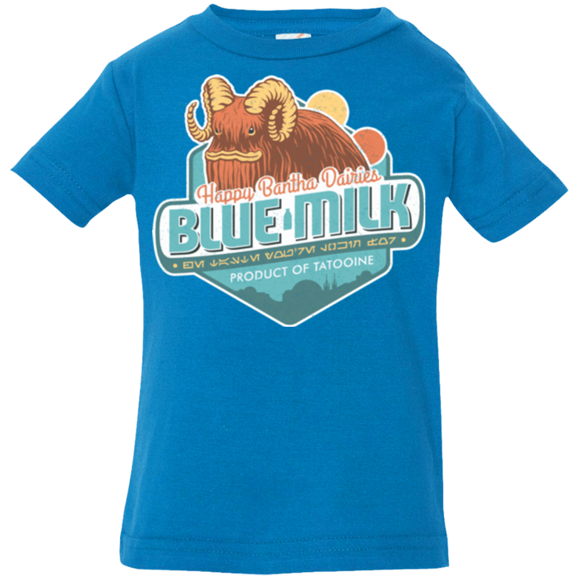 T-Shirts Cobalt / 6 Months Blue Milk Infant Premium T-Shirt