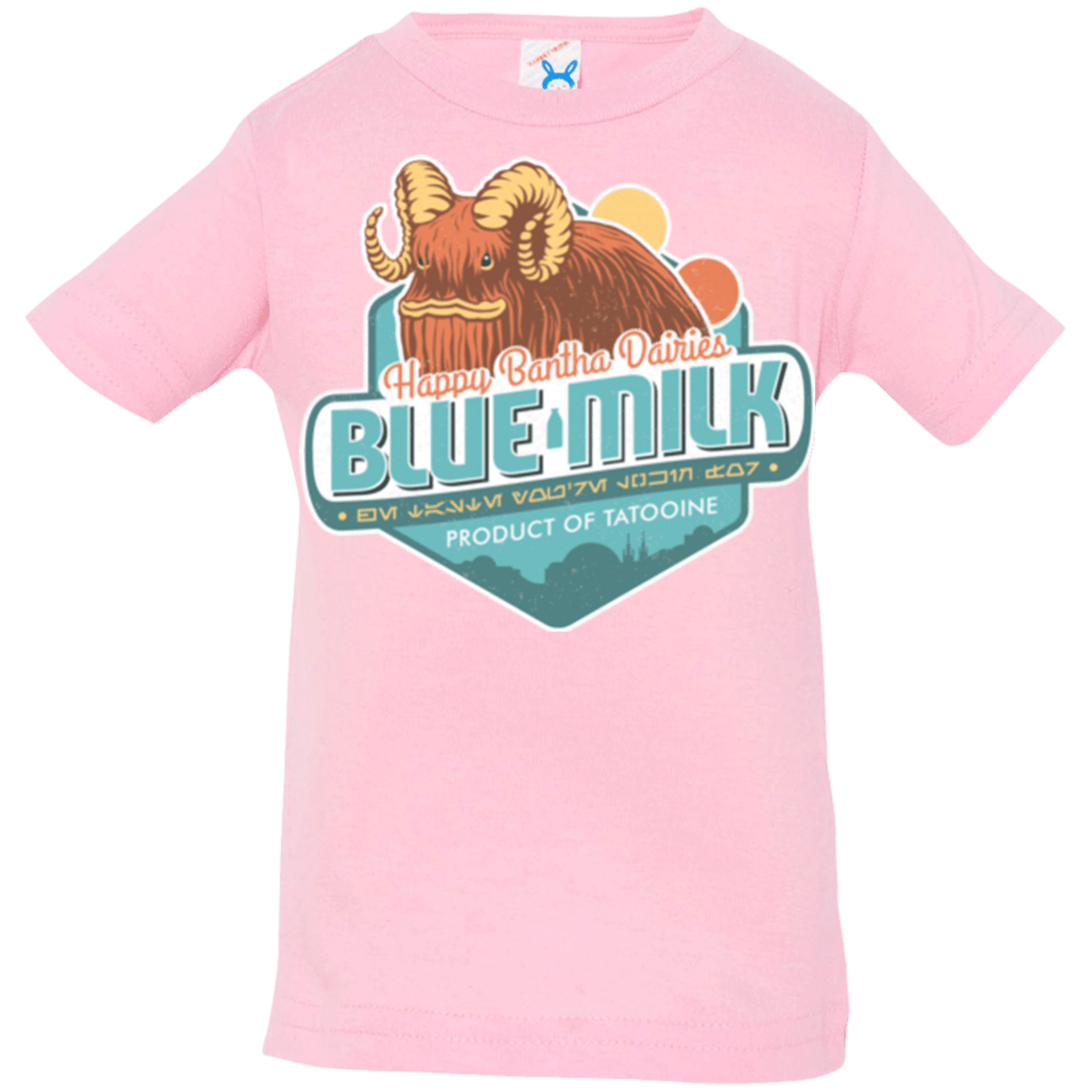 T-Shirts Pink / 6 Months Blue Milk Infant Premium T-Shirt