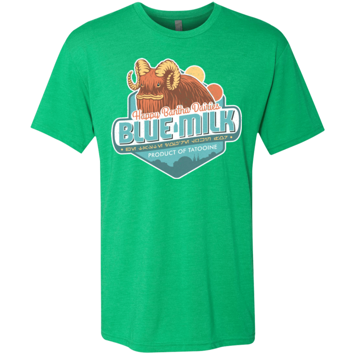 T-Shirts Envy / S Blue Milk Men's Triblend T-Shirt