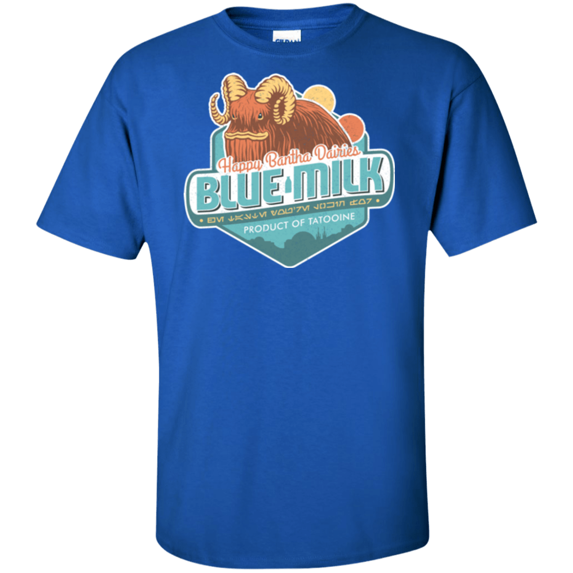 T-Shirts Royal / XLT Blue Milk Tall T-Shirt