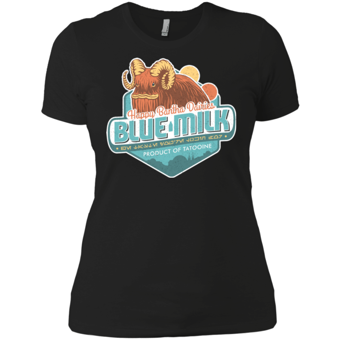 T-Shirts Black / X-Small Blue Milk Women's Premium T-Shirt