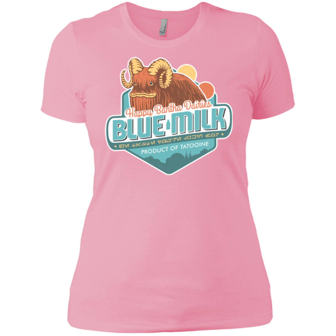 T-Shirts Light Pink / X-Small Blue Milk Women's Premium T-Shirt
