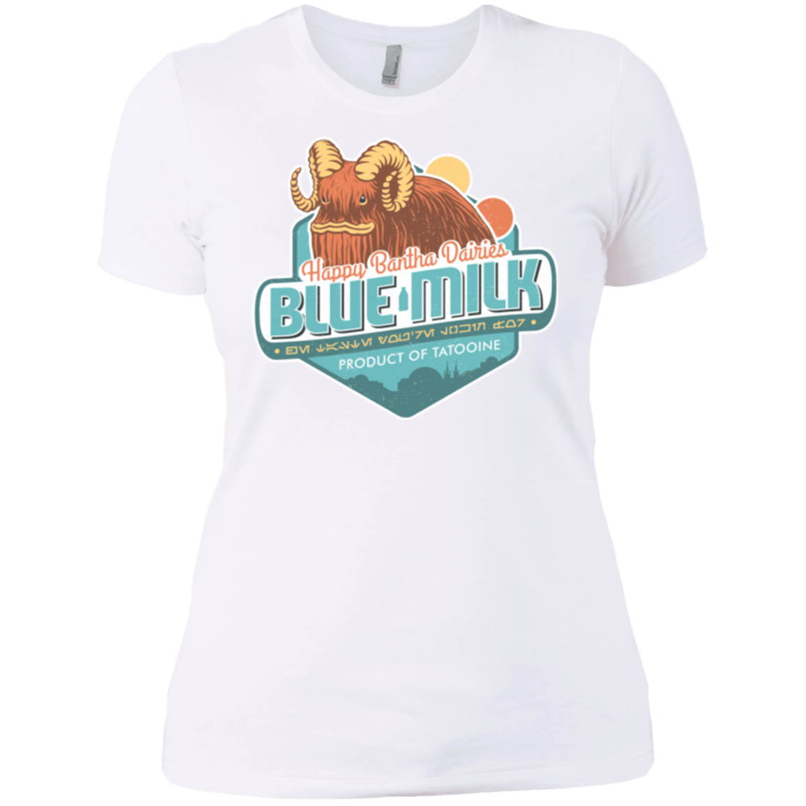 T-Shirts White / X-Small Blue Milk Women's Premium T-Shirt