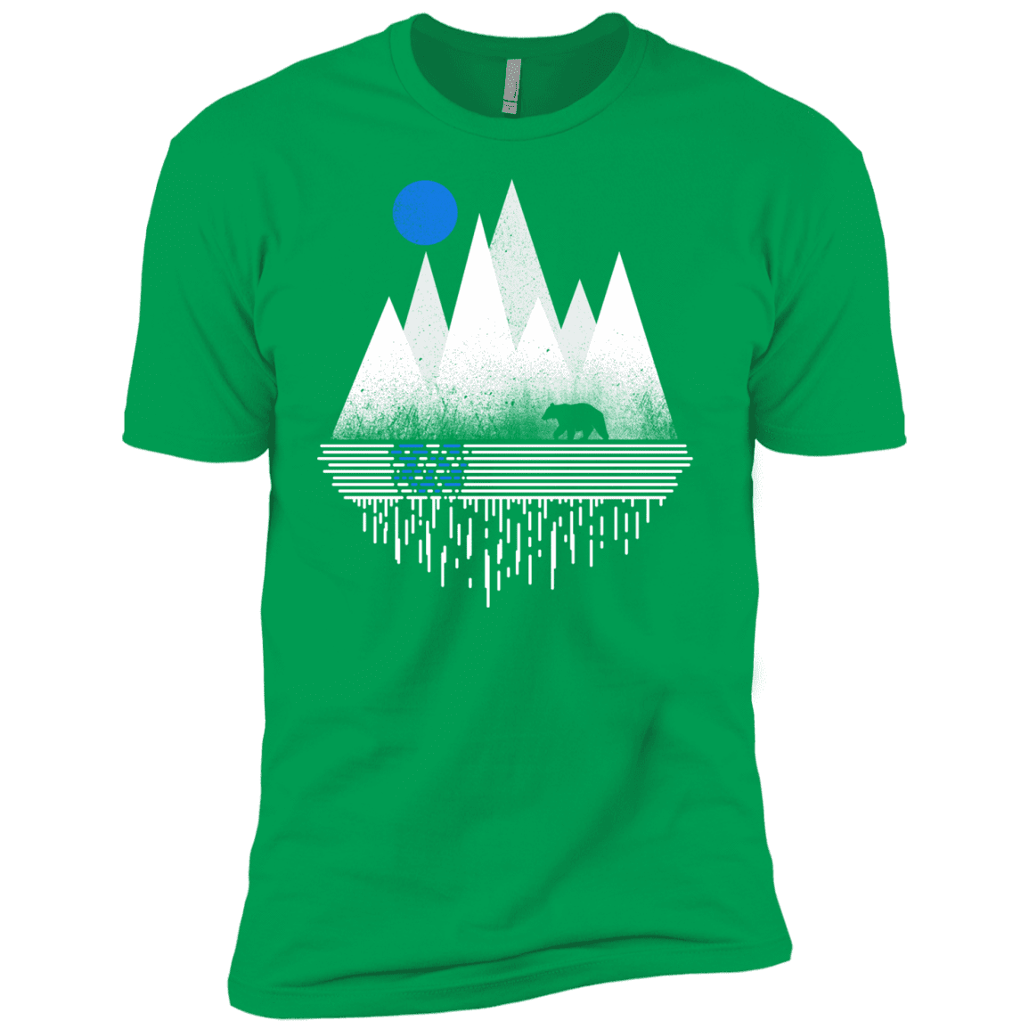 T-Shirts Kelly Green / YXS Blue Moon Boys Premium T-Shirt