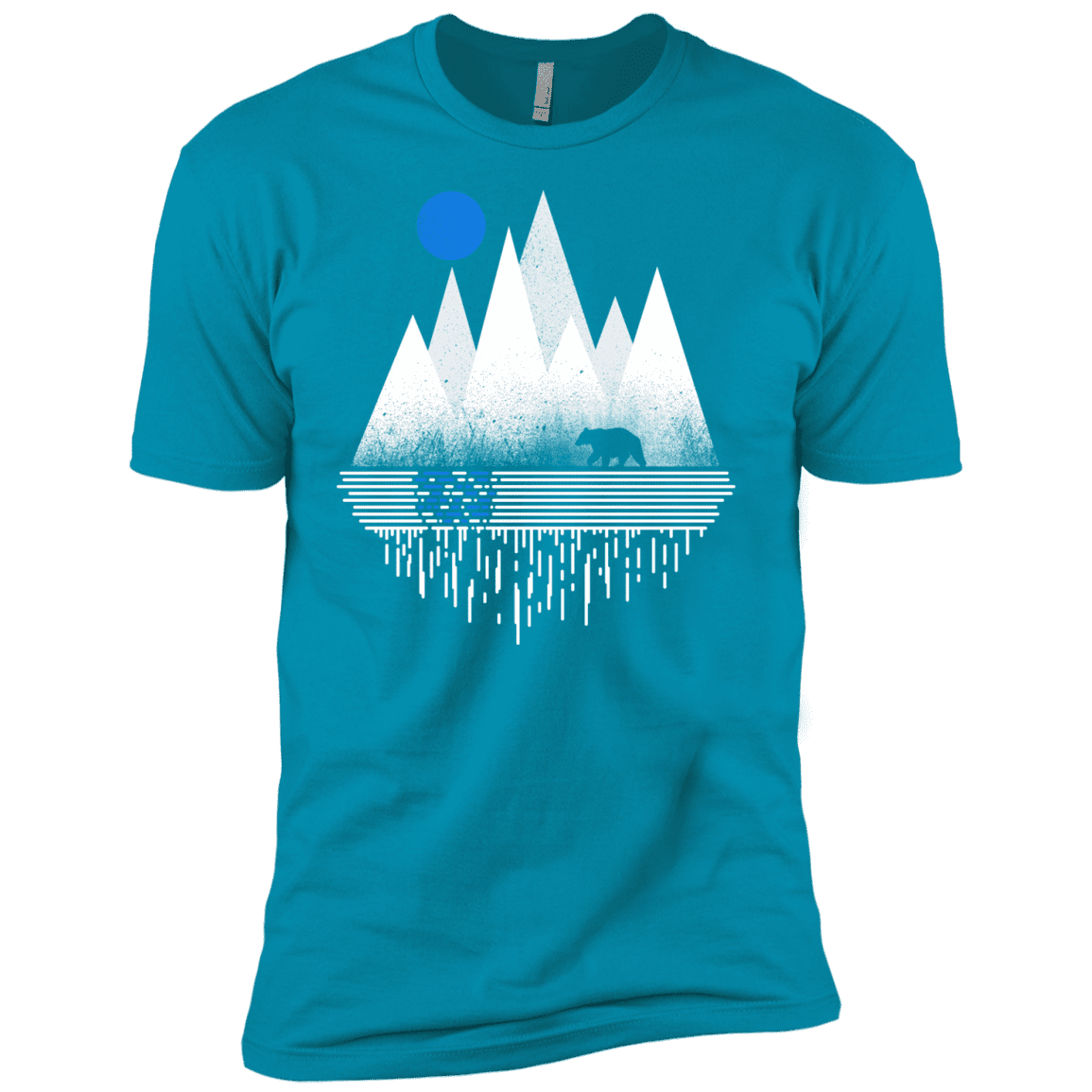T-Shirts Turquoise / YXS Blue Moon Boys Premium T-Shirt