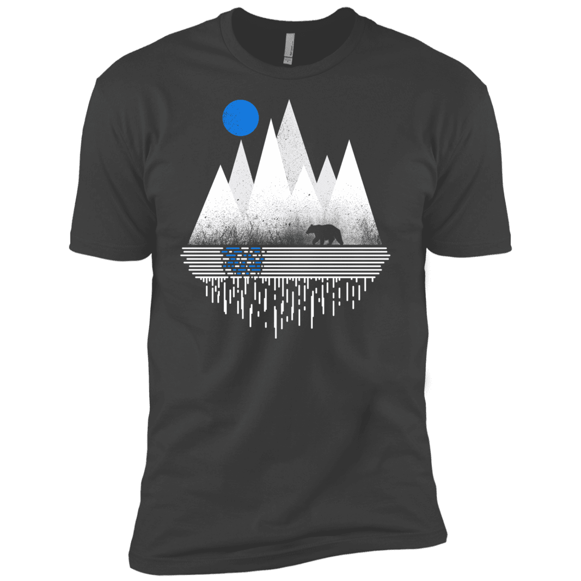 T-Shirts Heavy Metal / X-Small Blue Moon Men's Premium T-Shirt