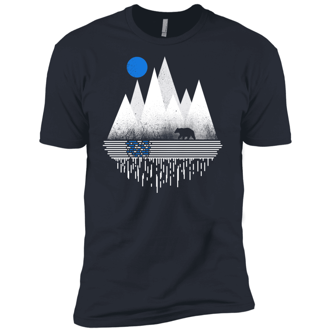 T-Shirts Indigo / X-Small Blue Moon Men's Premium T-Shirt