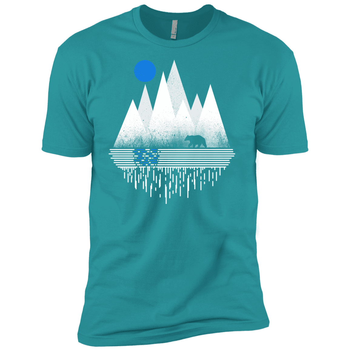 T-Shirts Tahiti Blue / X-Small Blue Moon Men's Premium T-Shirt