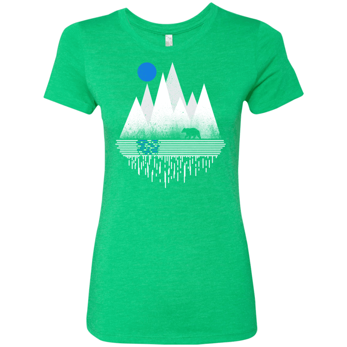 T-Shirts Envy / S Blue Moon Women's Triblend T-Shirt