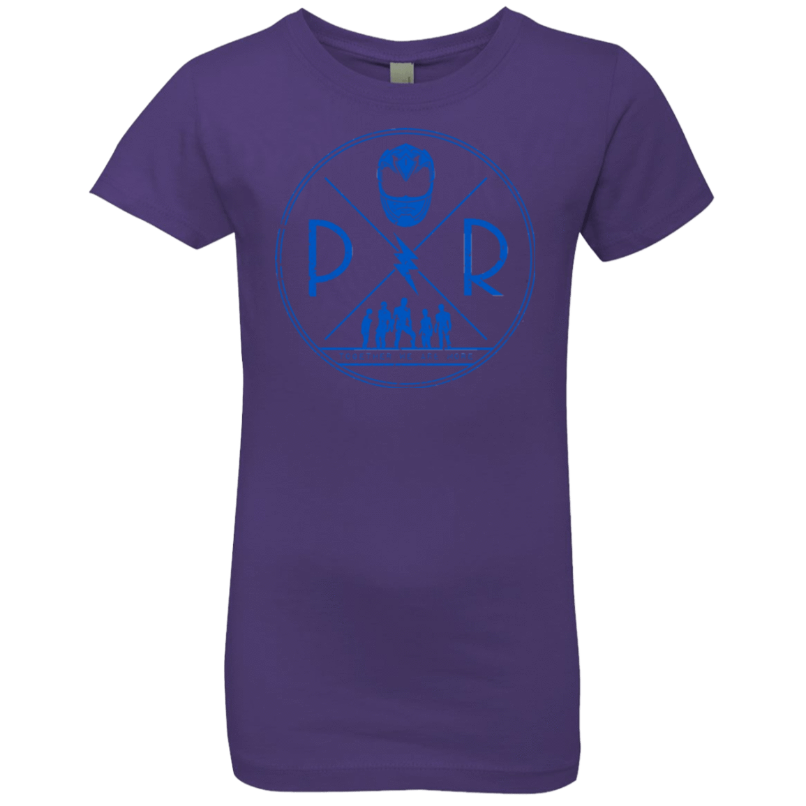 T-Shirts Purple Rush / YXS Blue Power Girls Premium T-Shirt