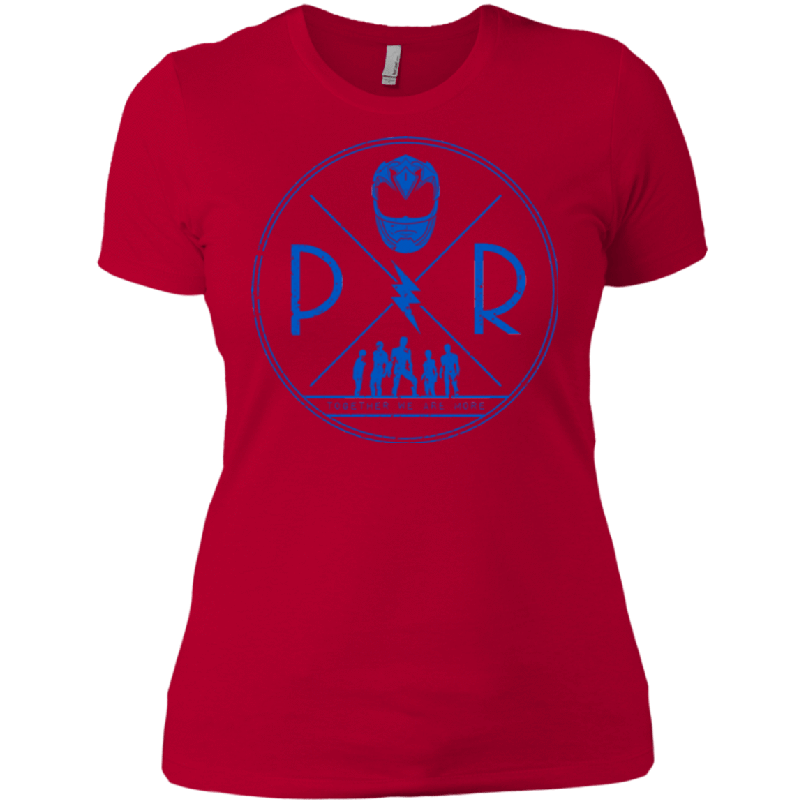 T-Shirts Red / X-Small Blue Power Women's Premium T-Shirt