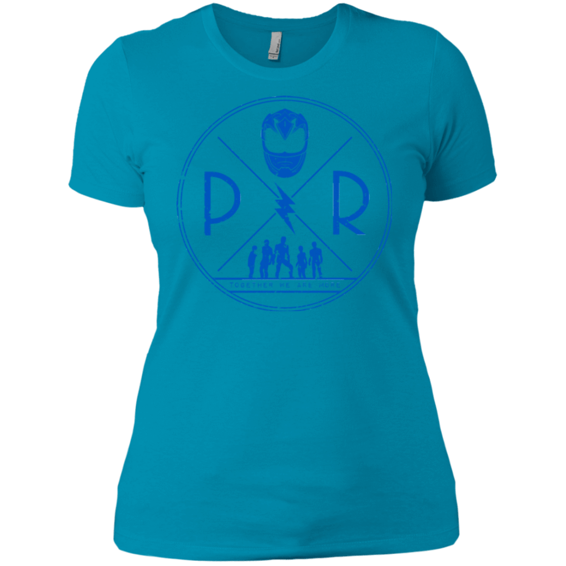 T-Shirts Turquoise / X-Small Blue Power Women's Premium T-Shirt