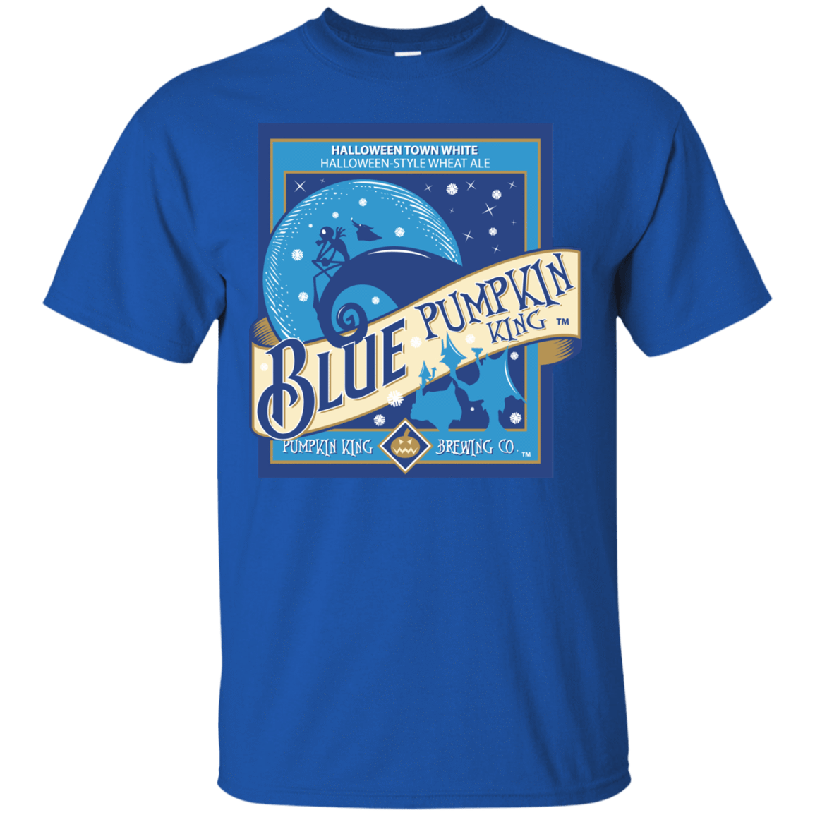 T-Shirts Royal / Small Blue Pumpkin King T-Shirt