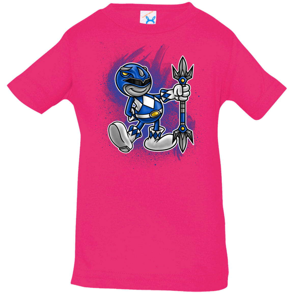 T-Shirts Hot Pink / 6 Months Blue Ranger Artwork Infant PremiumT-Shirt