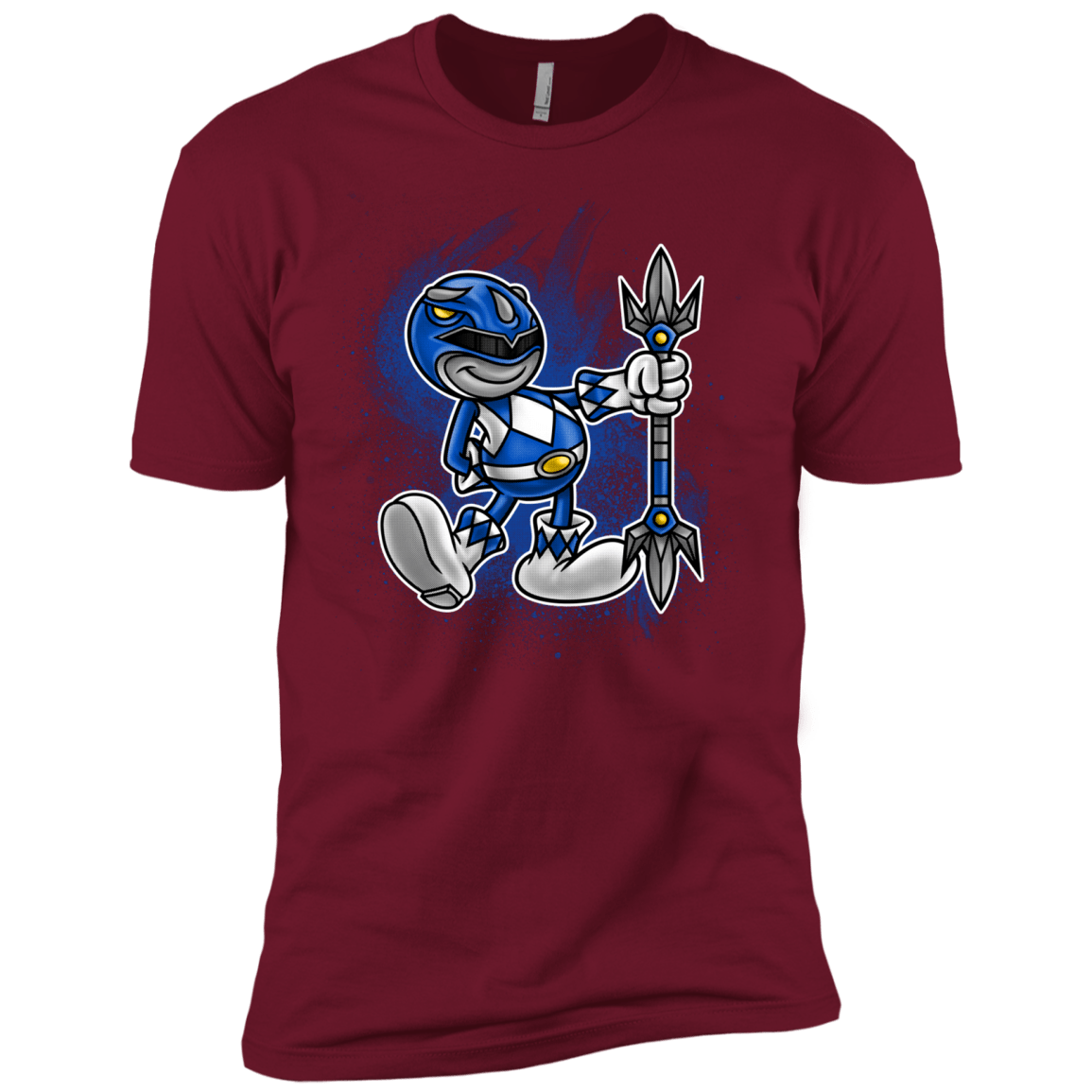 T-Shirts Cardinal / X-Small Blue Ranger Artwork Men's Premium T-Shirt