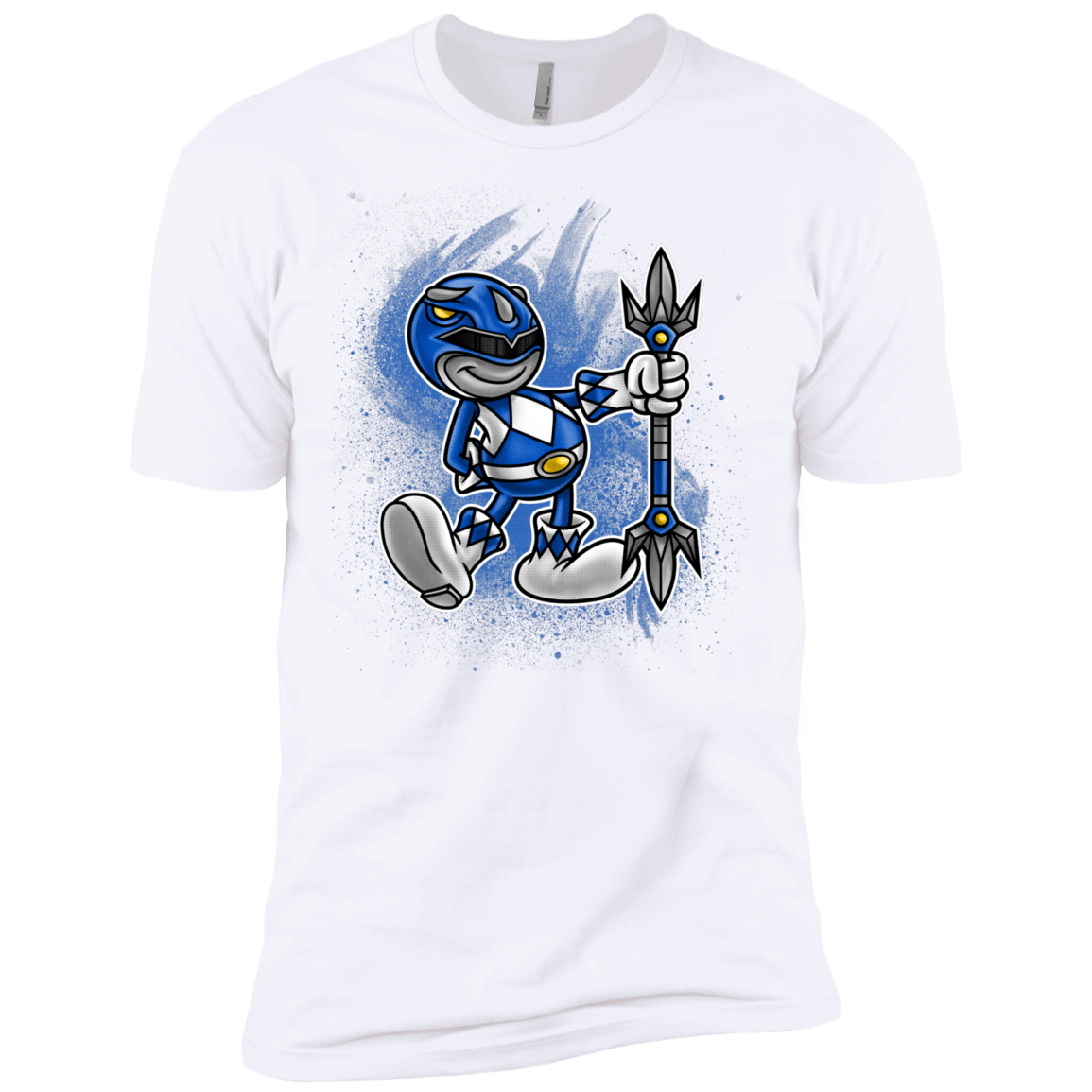 T-Shirts White / X-Small Blue Ranger Artwork Men's Premium T-Shirt