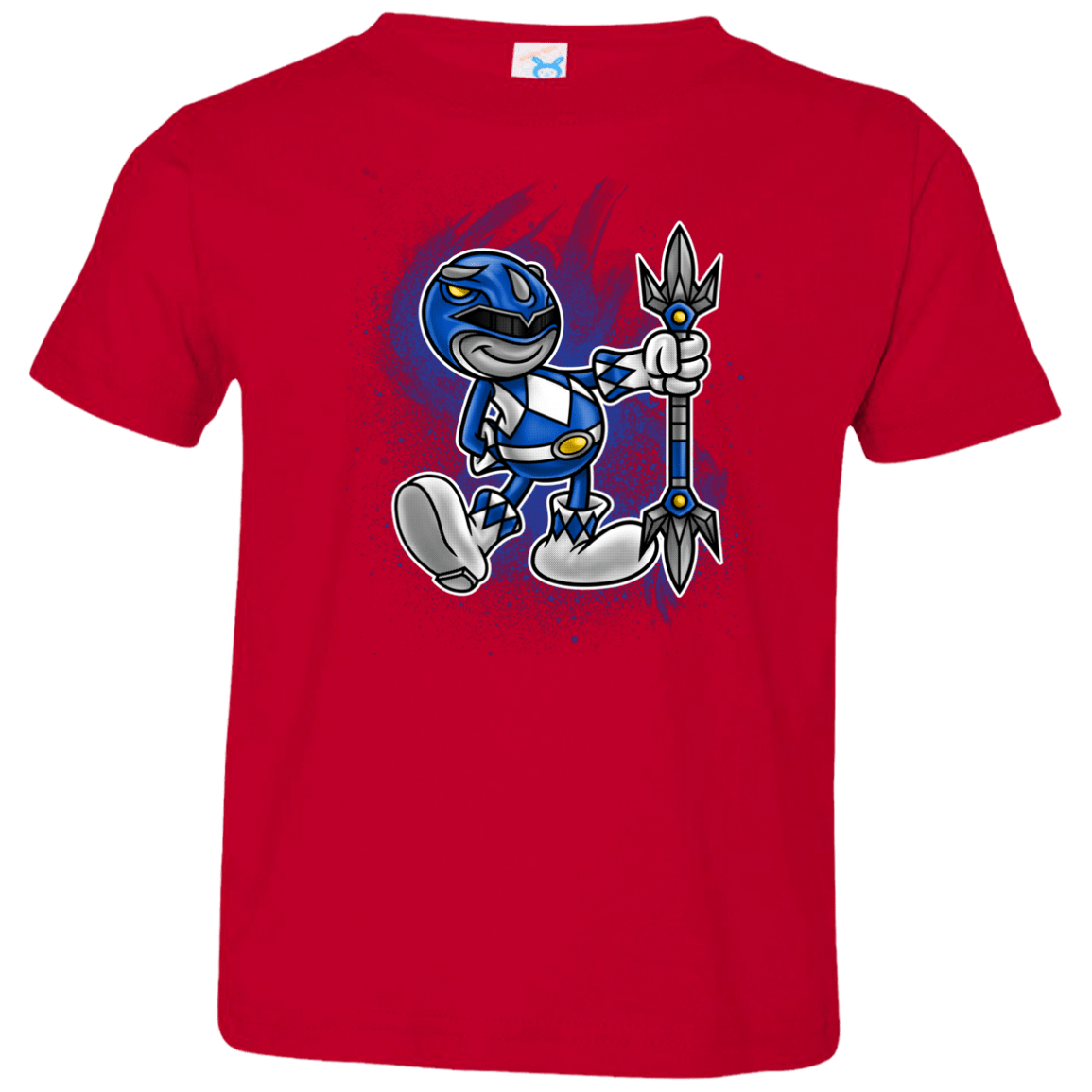 T-Shirts Red / 2T Blue Ranger Artwork Toddler Premium T-Shirt