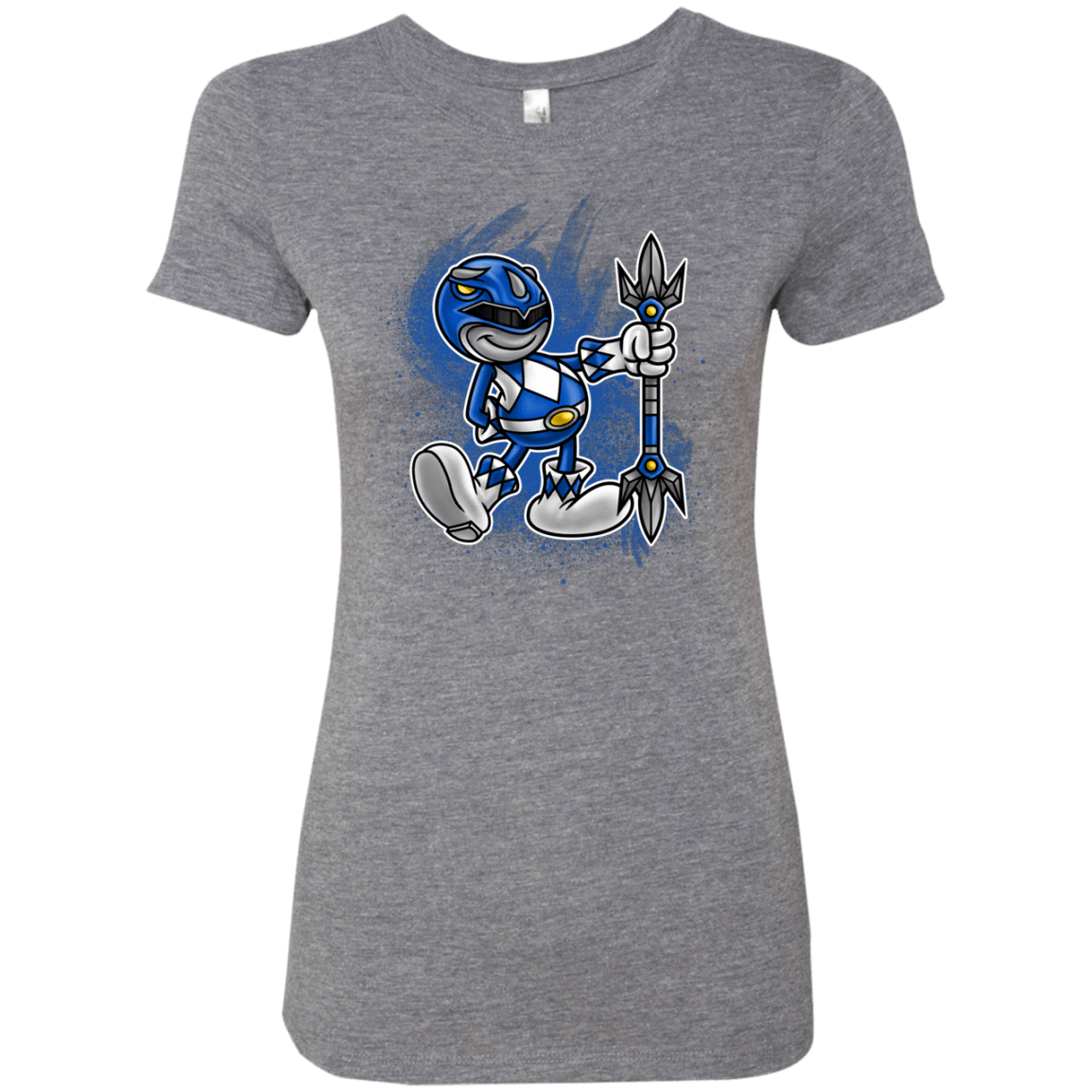 T-Shirts Premium Heather / Small Blue Ranger Artwork Women's Triblend T-Shirt