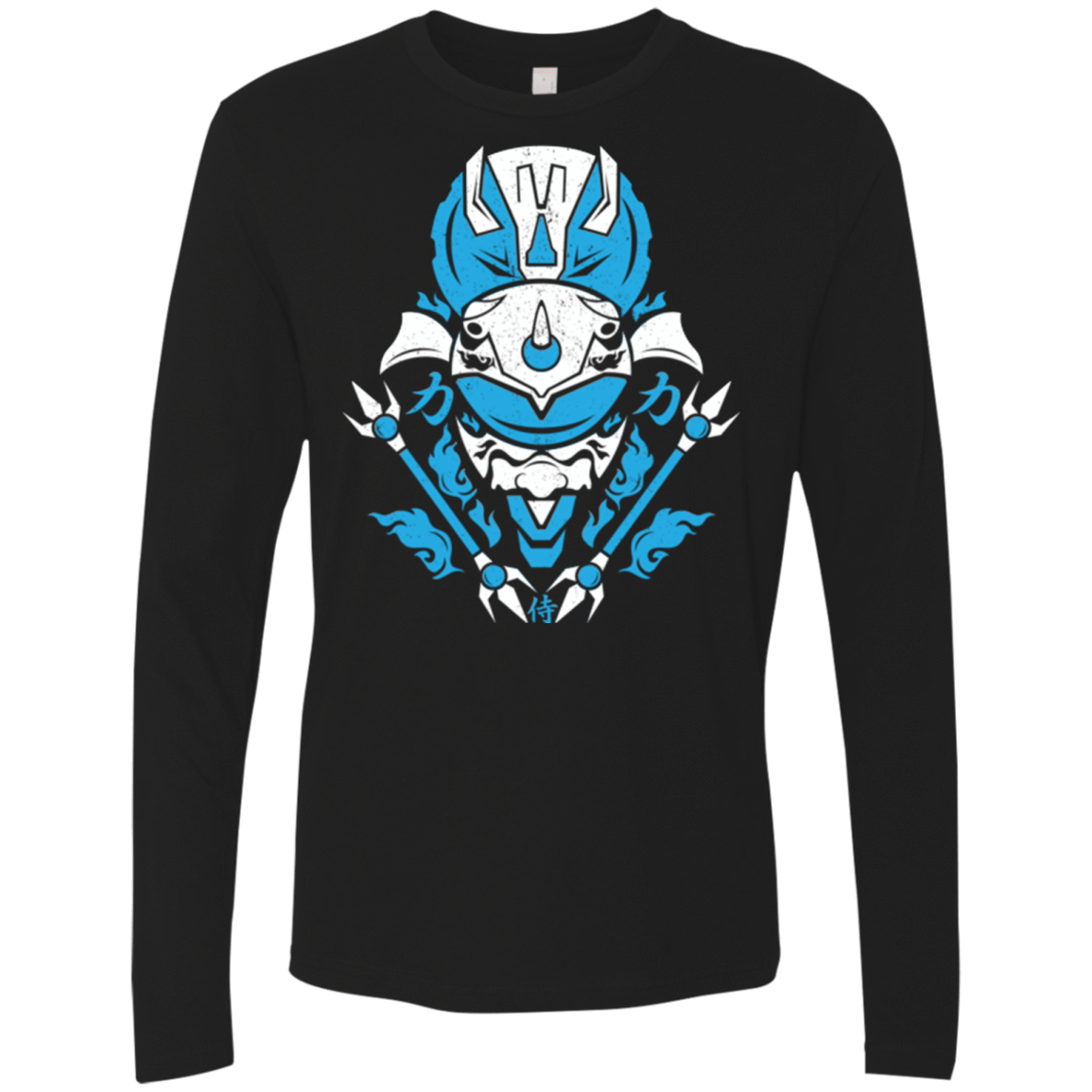 T-Shirts Black / Small Blue Ranger Men's Premium Long Sleeve