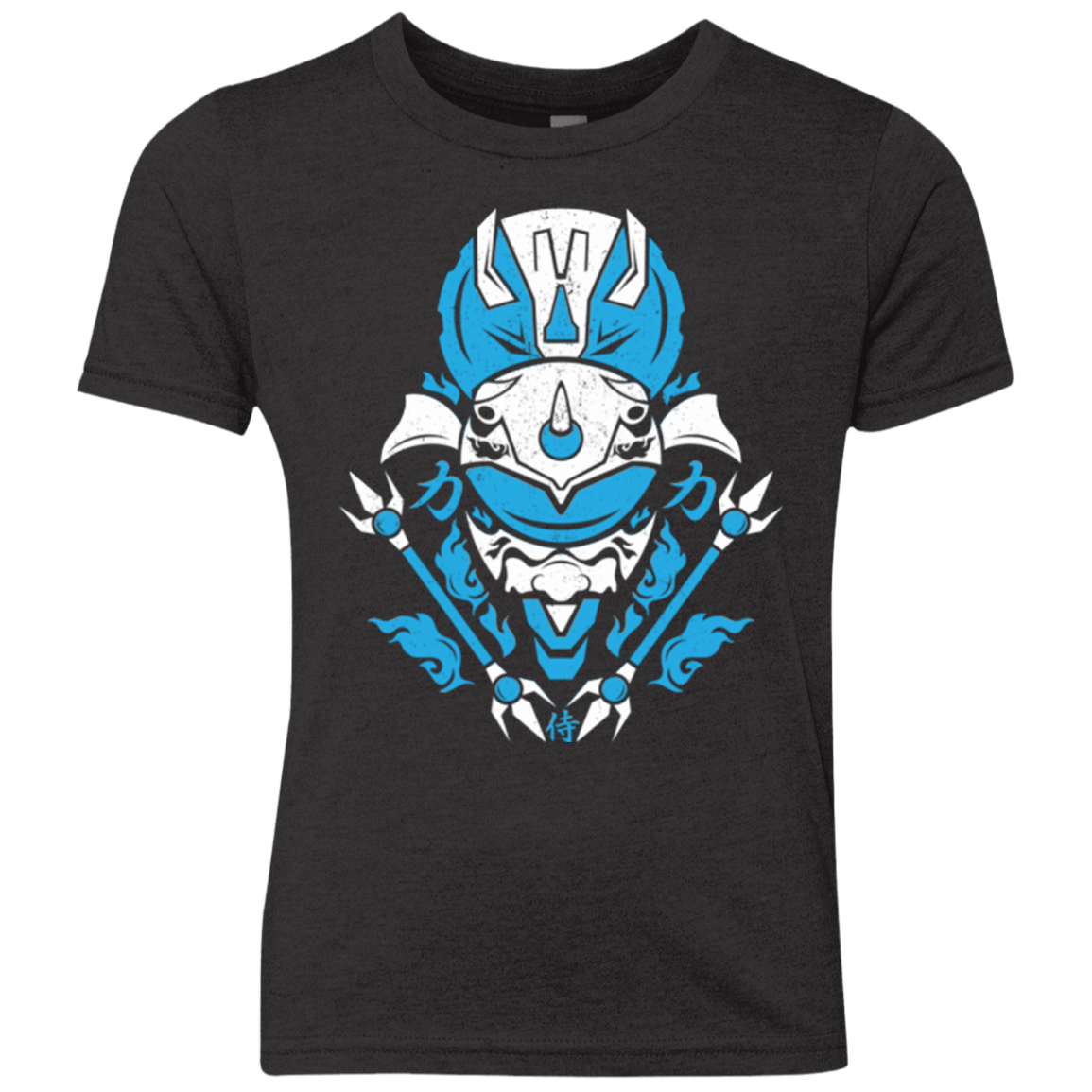 T-Shirts Vintage Black / YXS Blue Ranger Youth Triblend T-Shirt
