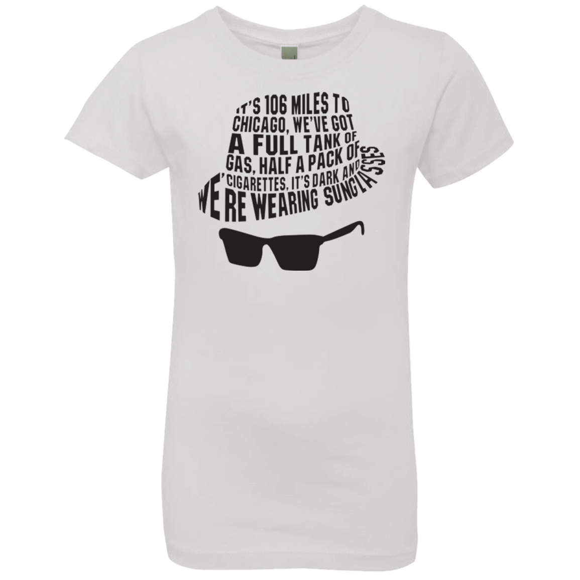 T-Shirts White / YXS Blues Brothers Girls Premium T-Shirt