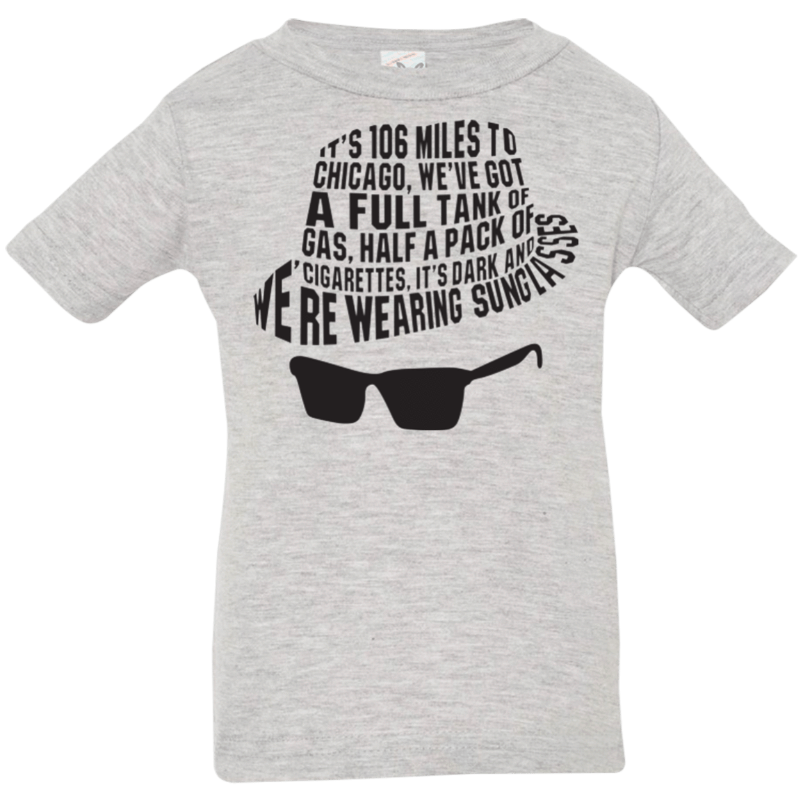 T-Shirts Heather / 6 Months Blues Brothers Infant Premium T-Shirt