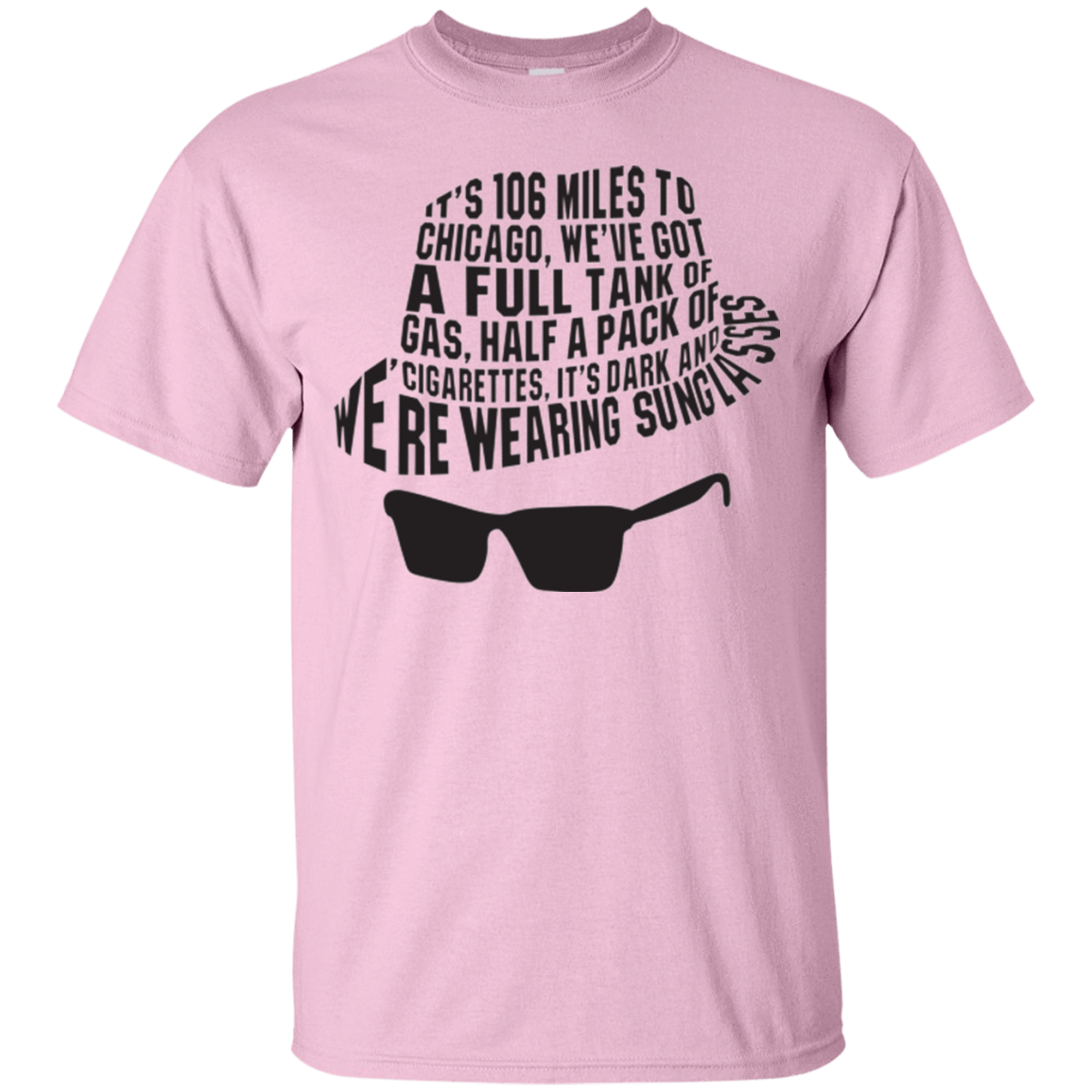 T-Shirts Light Pink / Small Blues Brothers T-Shirt