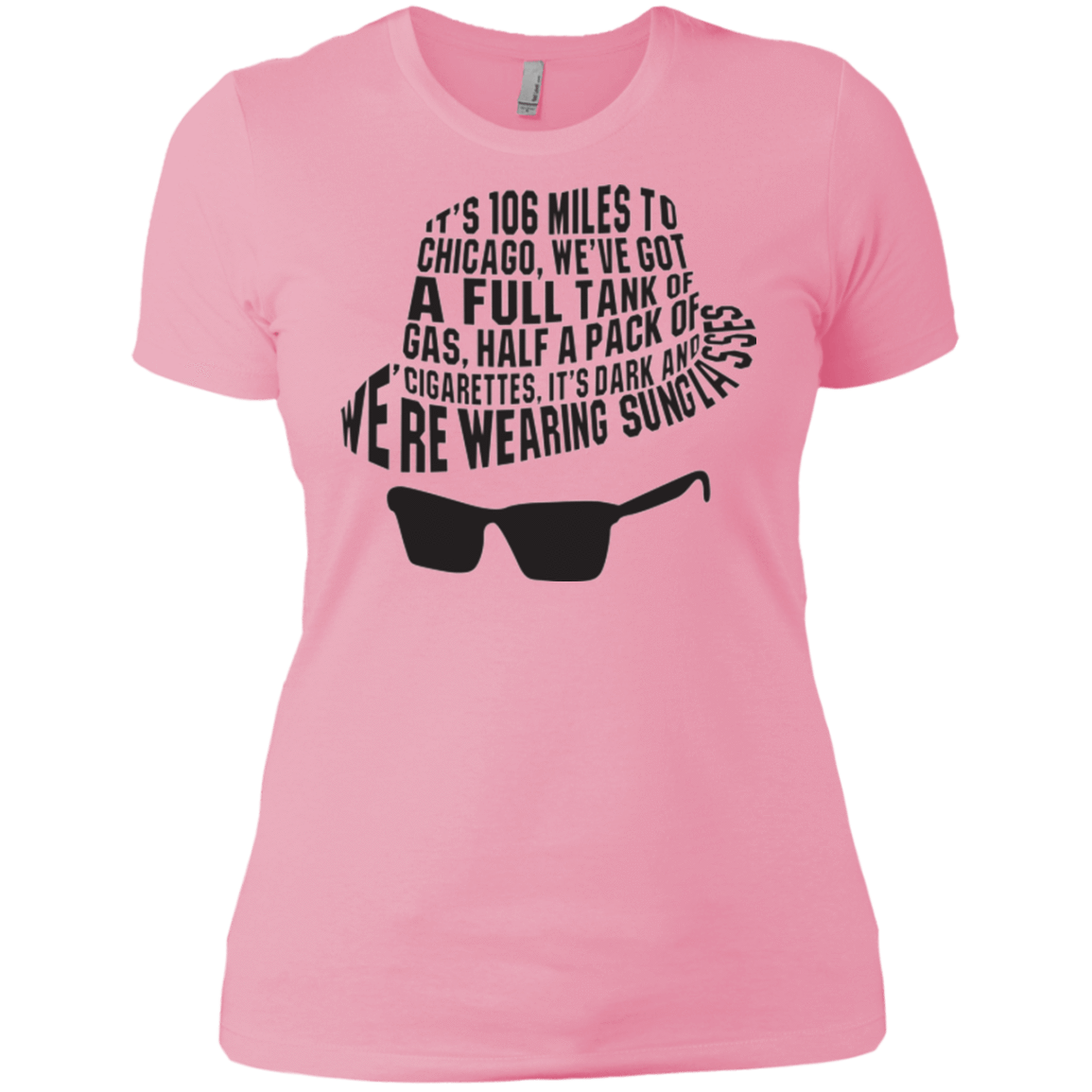 T-Shirts Light Pink / X-Small Blues Brothers Women's Premium T-Shirt