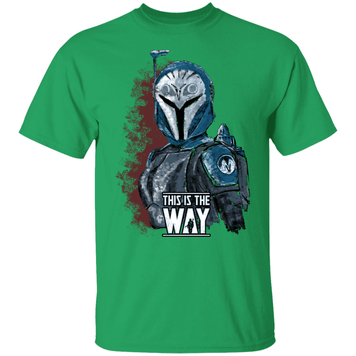 T-Shirts Irish Green / YXS Bo Katan Youth T-Shirt