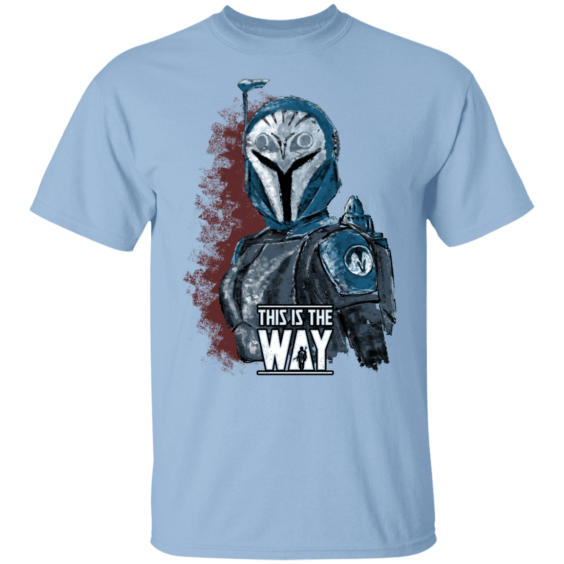 T-Shirts Light Blue / YXS Bo Katan Youth T-Shirt