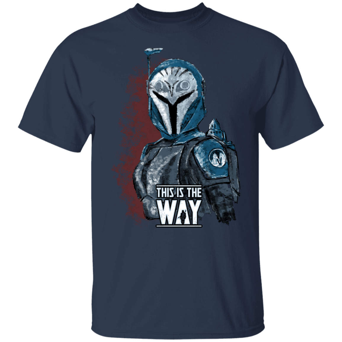 T-Shirts Navy / YXS Bo Katan Youth T-Shirt