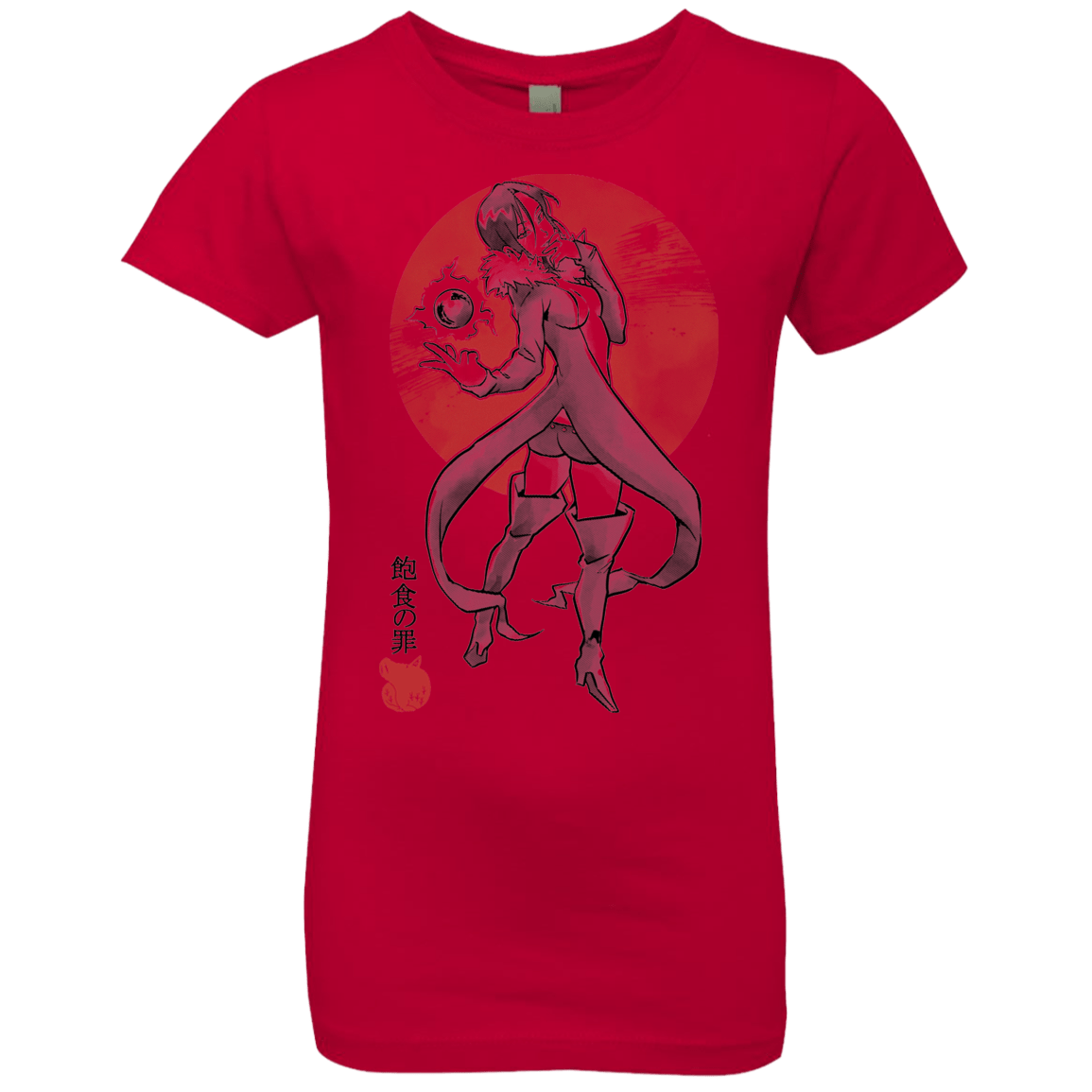 T-Shirts Red / YXS Boar Gluttony Girls Premium T-Shirt