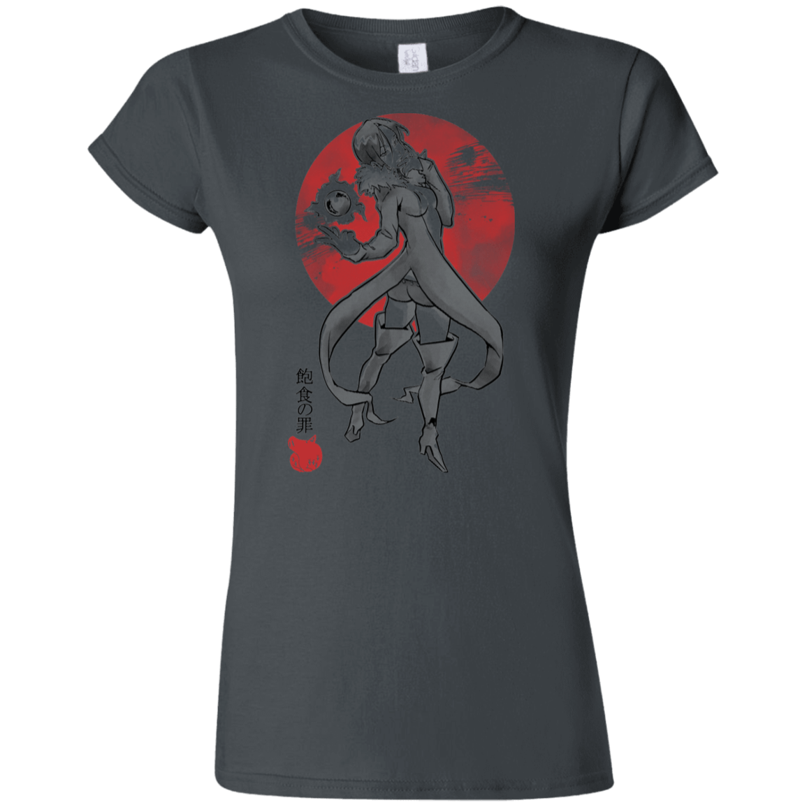 T-Shirts Charcoal / S Boar Gluttony Junior Slimmer-Fit T-Shirt