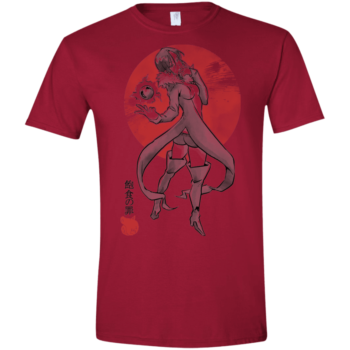 T-Shirts Cardinal Red / S Boar Gluttony Men's Semi-Fitted Softstyle