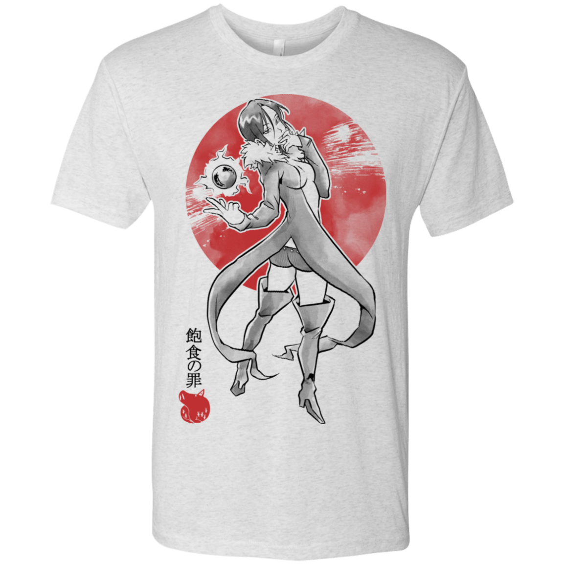 T-Shirts Heather White / S Boar Gluttony Men's Triblend T-Shirt