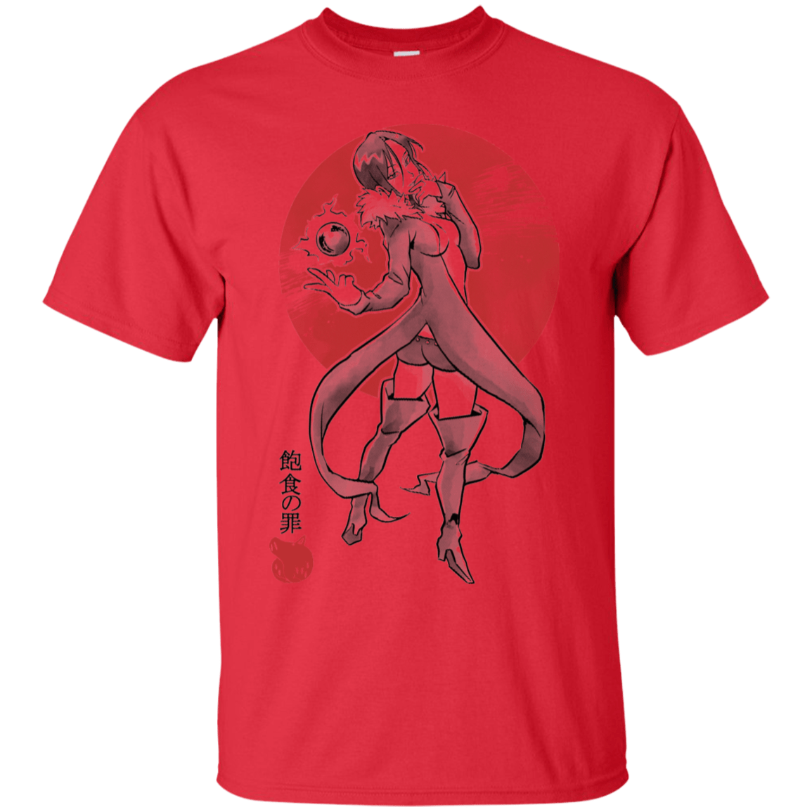 T-Shirts Red / S Boar Gluttony T-Shirt