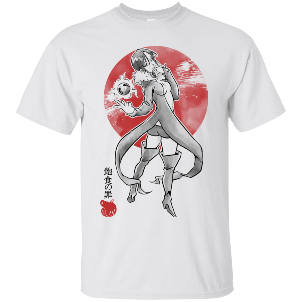 T-Shirts White / S Boar Gluttony T-Shirt