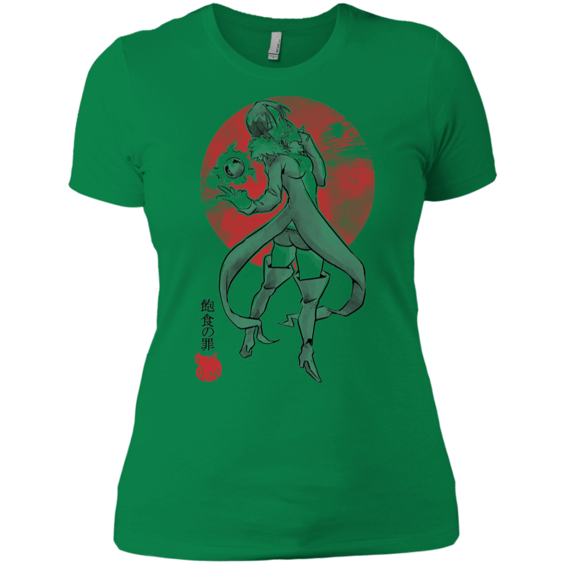 T-Shirts Kelly Green / X-Small Boar Gluttony Women's Premium T-Shirt