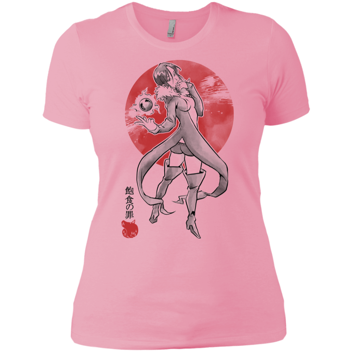 T-Shirts Light Pink / X-Small Boar Gluttony Women's Premium T-Shirt