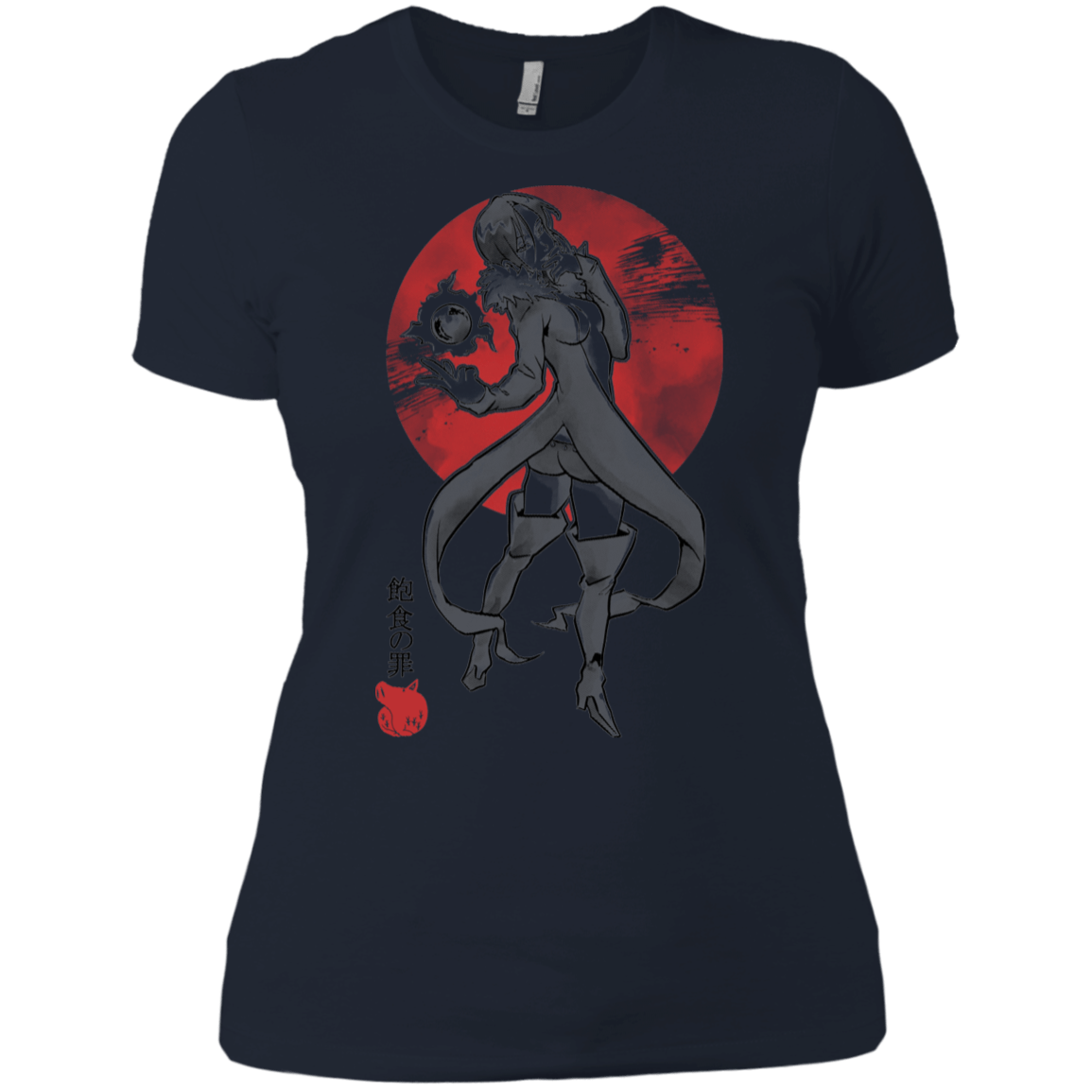 T-Shirts Midnight Navy / X-Small Boar Gluttony Women's Premium T-Shirt