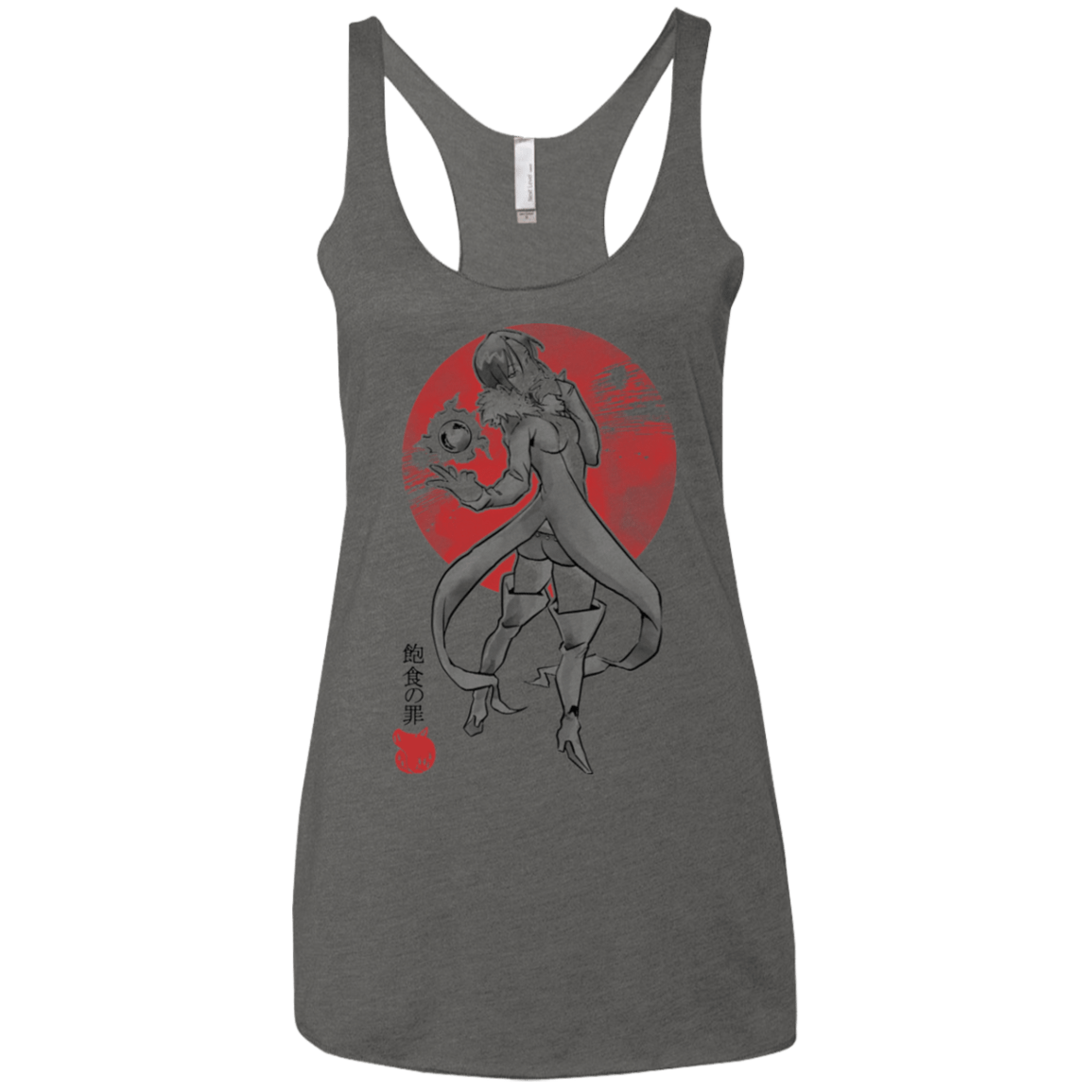 T-Shirts Premium Heather / X-Small Boar Gluttony Women's Triblend Racerback Tank