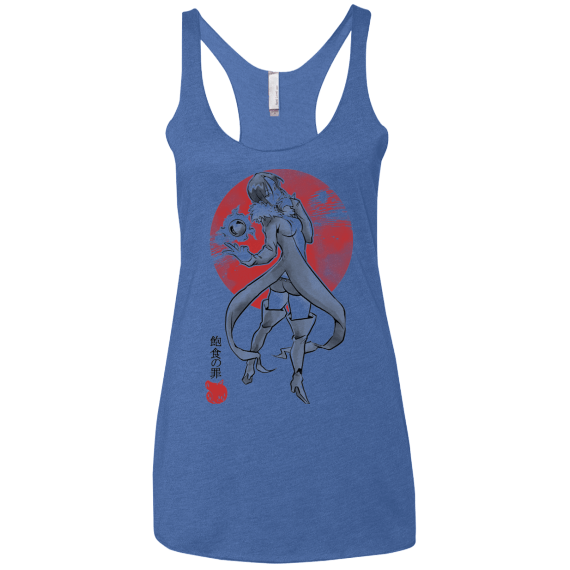 T-Shirts Vintage Royal / X-Small Boar Gluttony Women's Triblend Racerback Tank