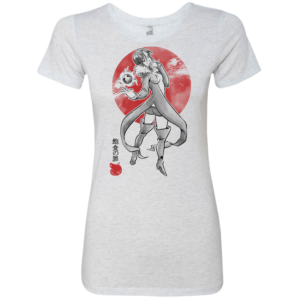 T-Shirts Heather White / S Boar Gluttony Women's Triblend T-Shirt