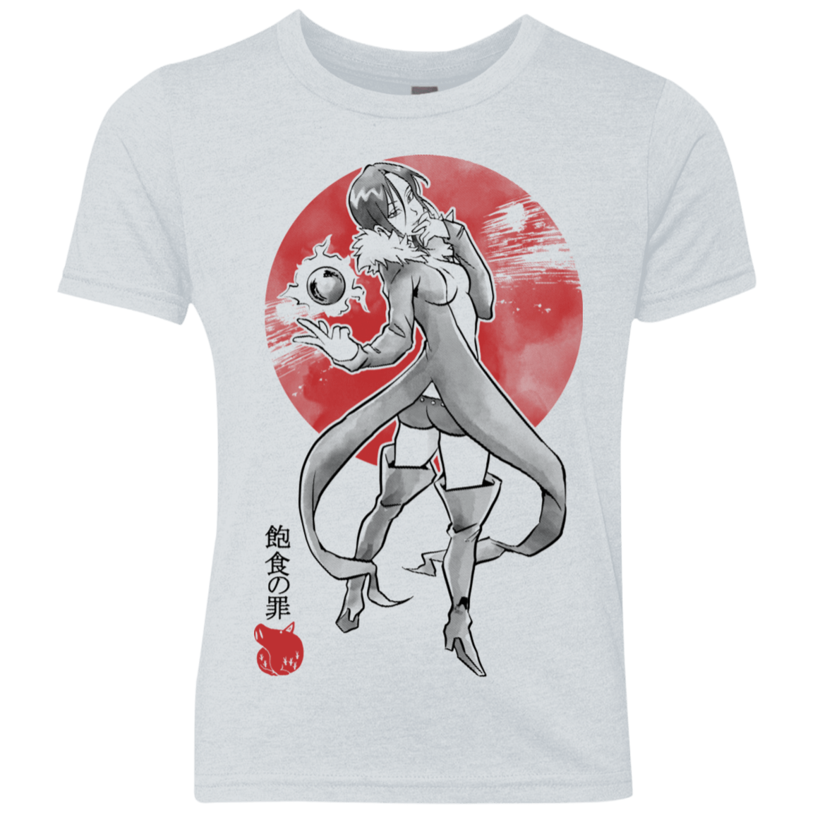 T-Shirts Heather White / YXS Boar Gluttony Youth Triblend T-Shirt
