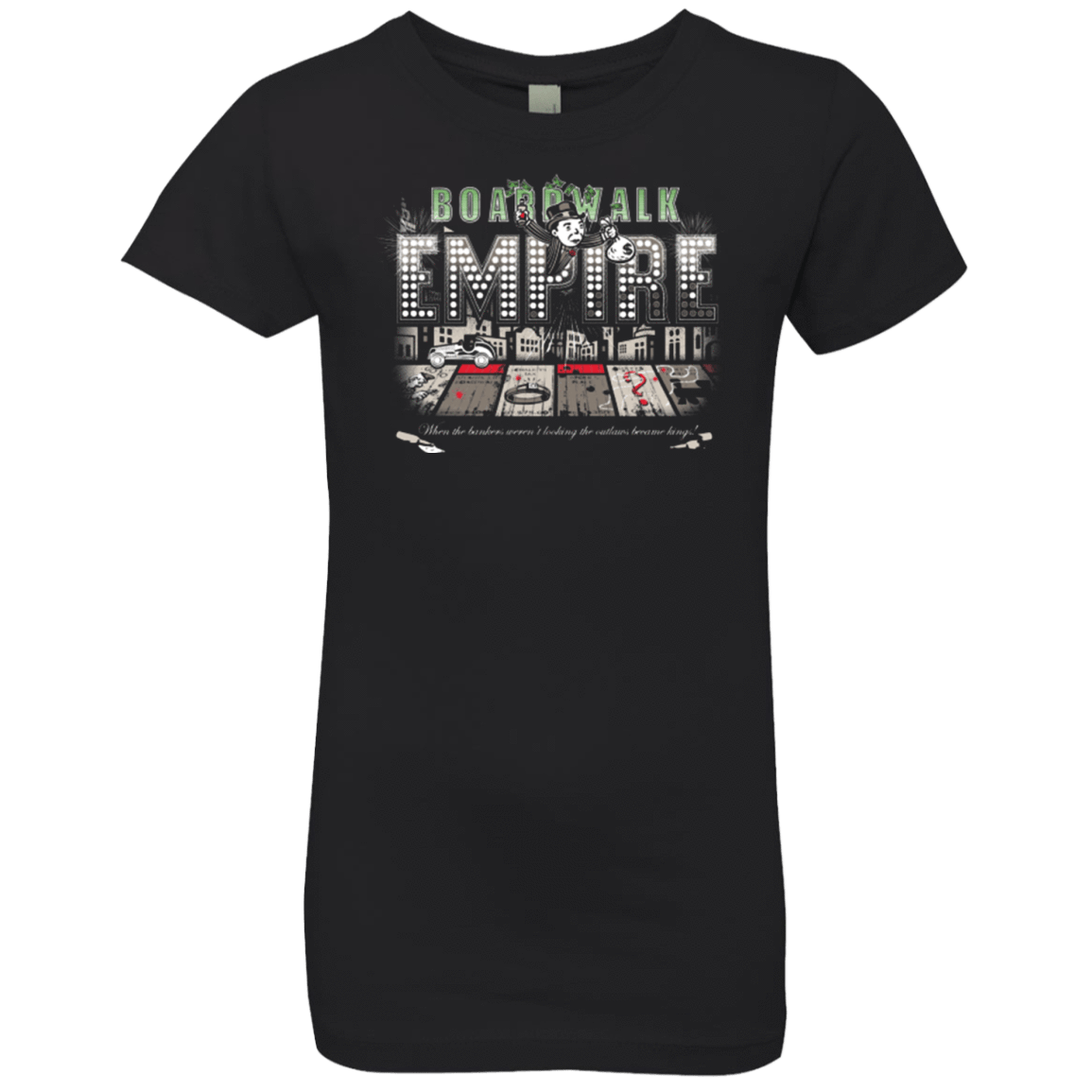 T-Shirts Black / YXS Boardwalk Empire Girls Premium T-Shirt